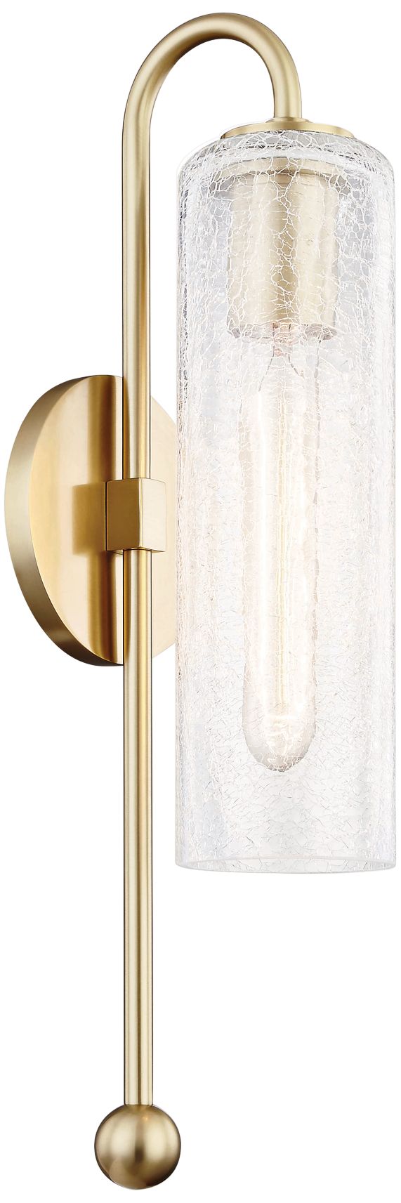 Mitzi Skye 19" High Aged Brass Wall Sconce