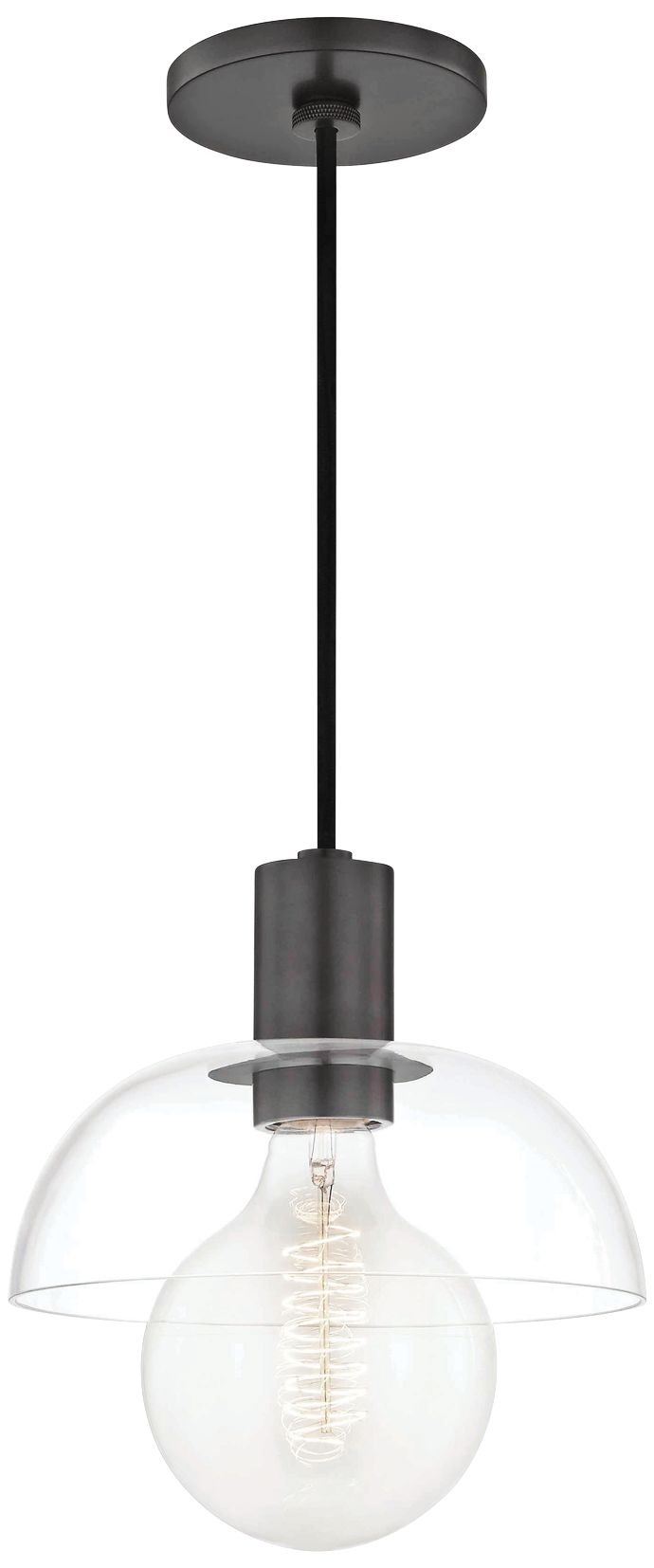 Mitzi Kyla 9" Wide Old Bronze Mini Pendant