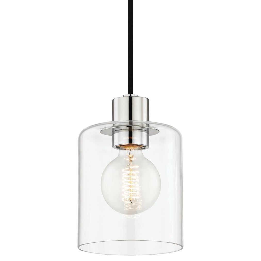 Mitzi Neko 5 1/2" Wide Polished Nickel Mini Pendant