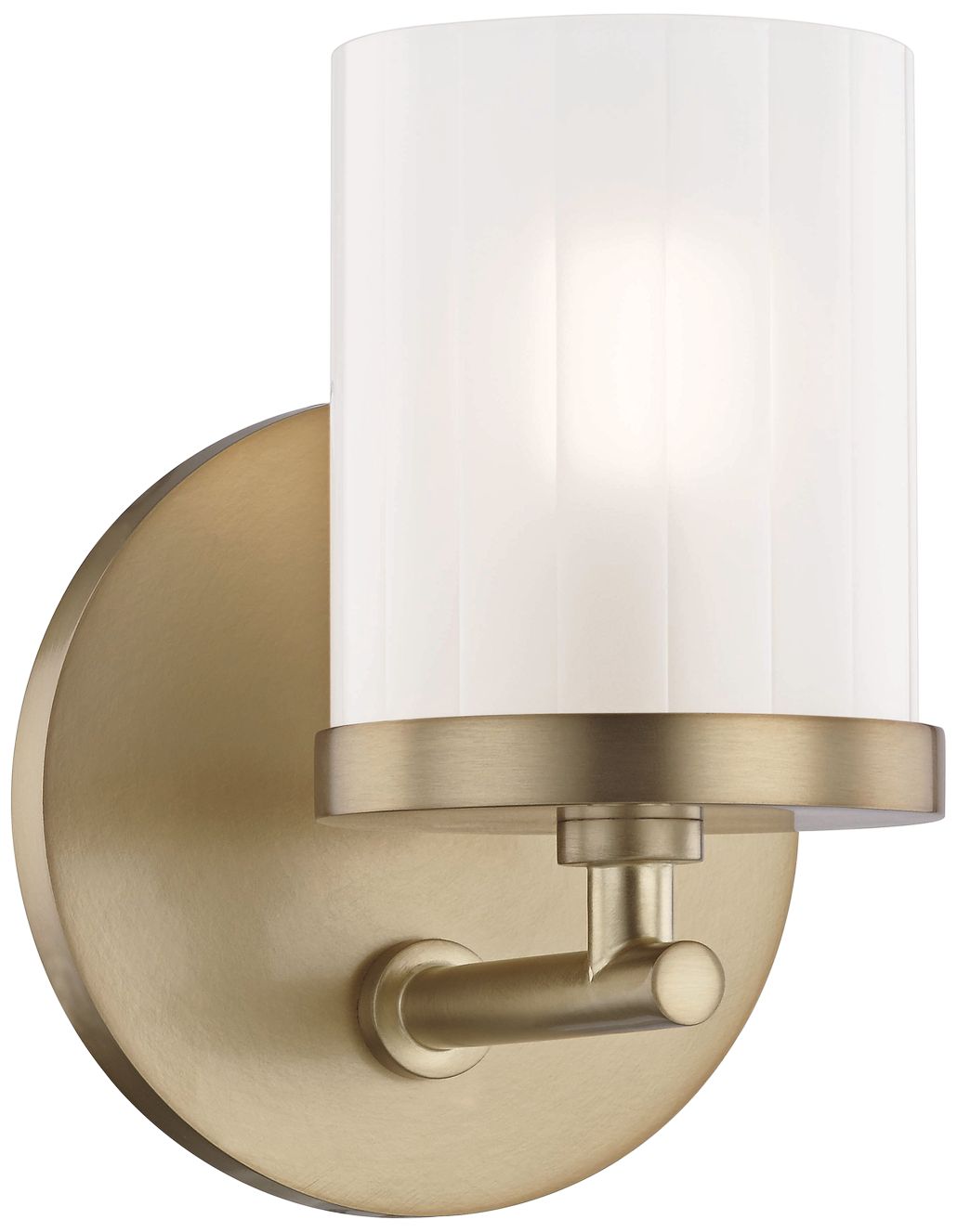 Mitzi Ryan 6 1/4" High Aged Brass Wall Sconce