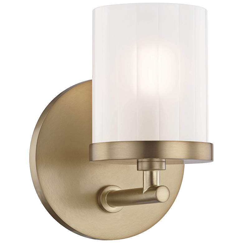 Mitzi Ryan 6 1/4&quot; High Aged Brass Wall Sconce