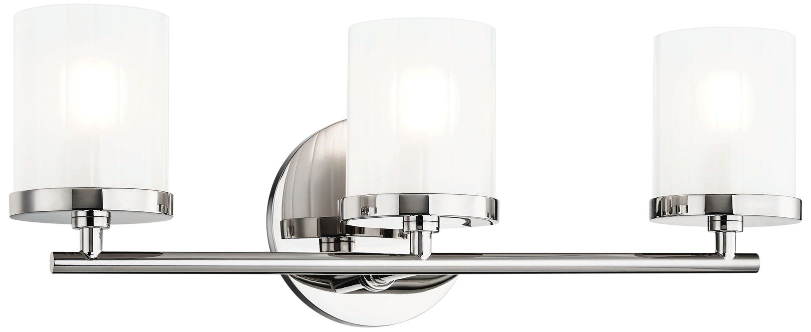 Mitzi Ryan 17 1/2" Wide Polished Nickel 3-Light Bath Light