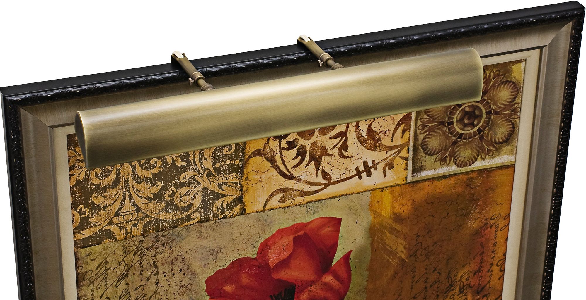 House of Troy Traditional 24" Wide Antique Brass Picture Light