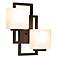 Lighting on the Square 15 1/2" High Bronze Wall Sconce
