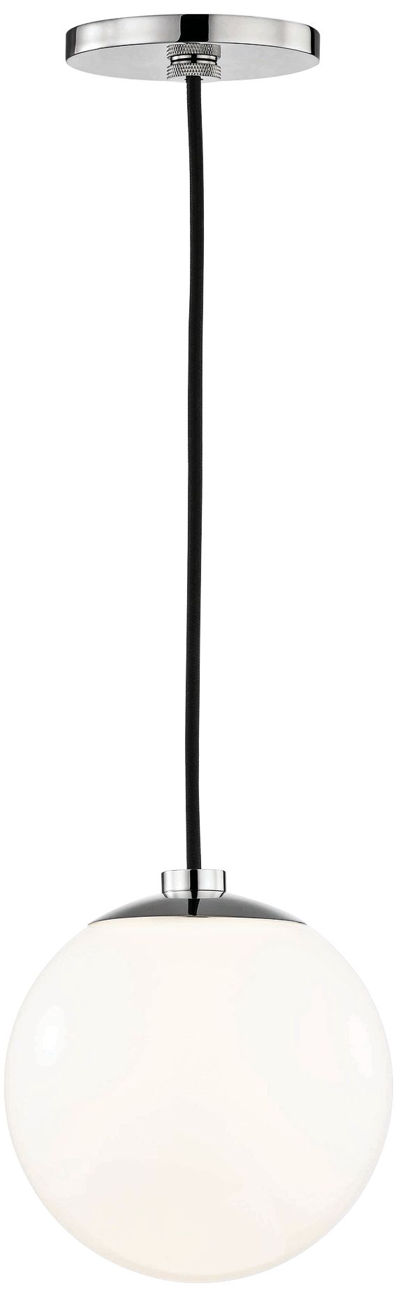 Mitzi Stella 7" Wide Polished Nickel Mini Pendant