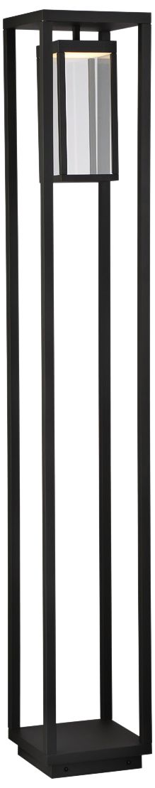 Outdoor Bollard 57" High Graphite Gray LED Landscape Light