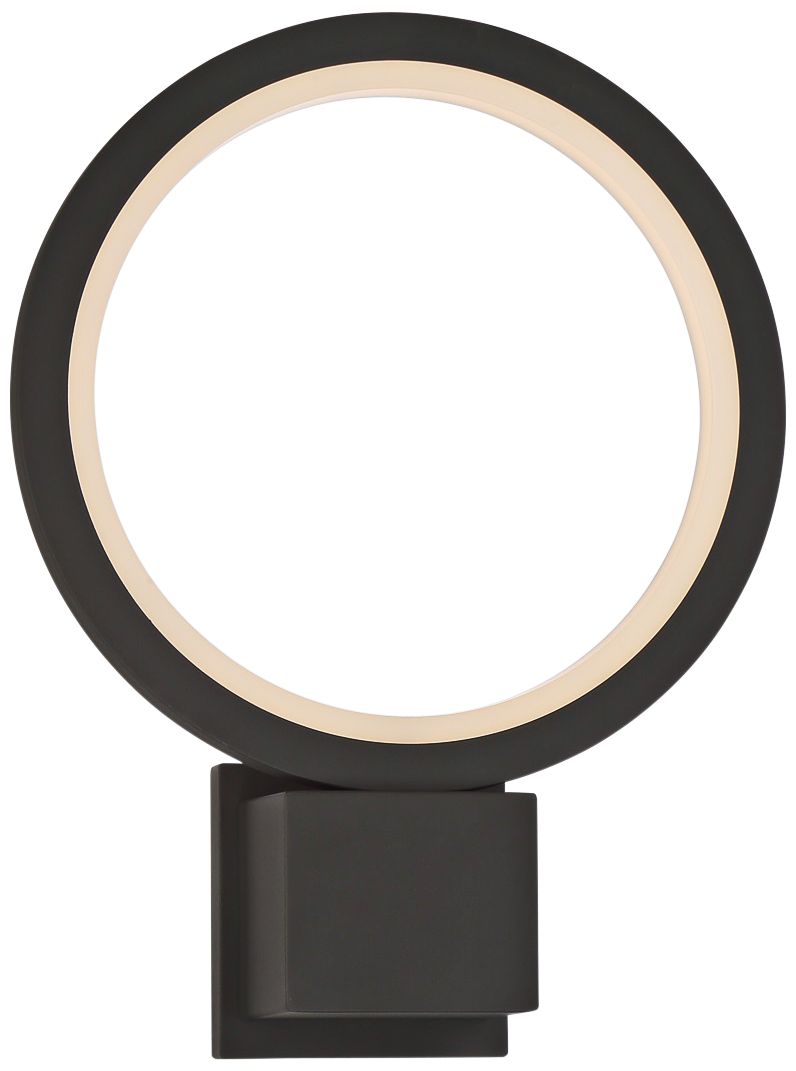 Eurofase Outdoor Mount 15 1/2"H Graphite Gray LED Wall Light