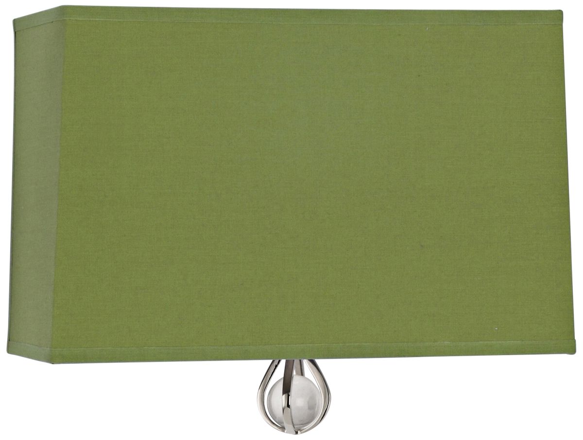 Curtis 9" High Parrot Green Wall Sconce