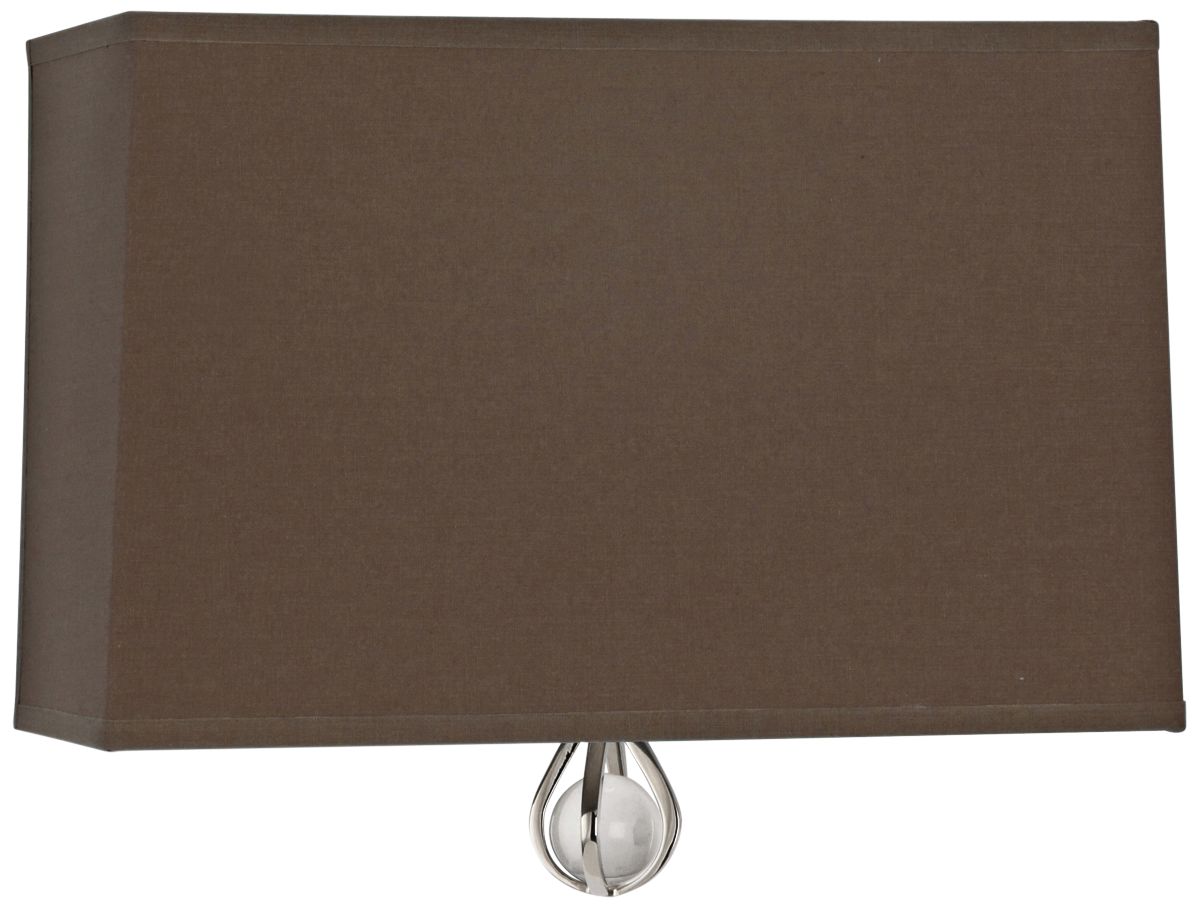 Curtis 9"H Revolutionary Storm w/ Parrot Green Lining Sconce