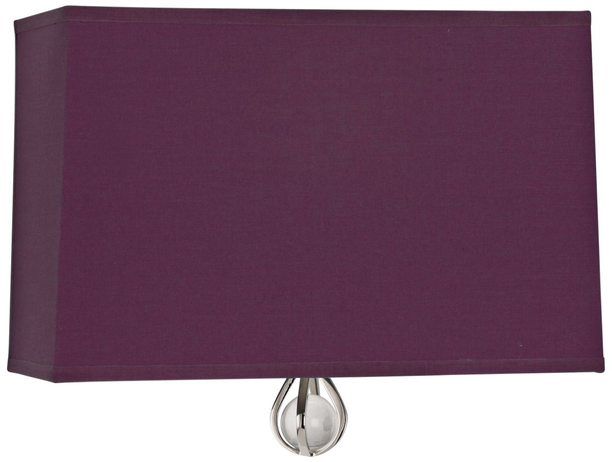 Curtis 9" High Greenhow Grape Wall Sconce