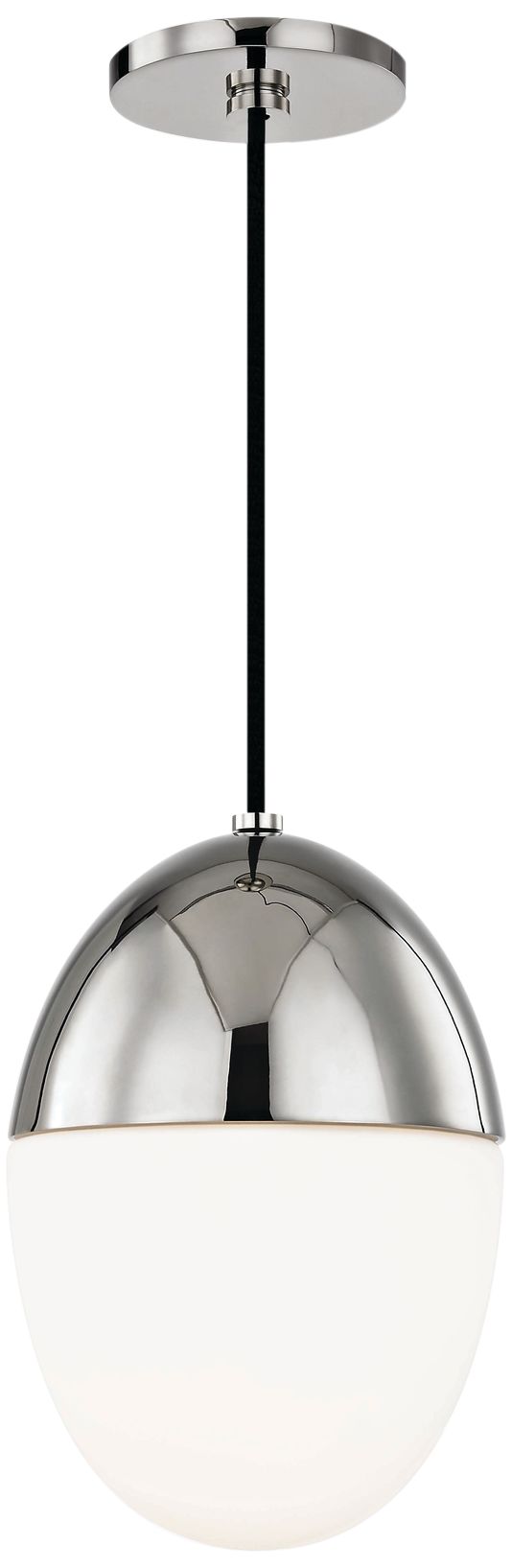 Mitzi Orion 10" Wide Polished Nickel Mini Pendant
