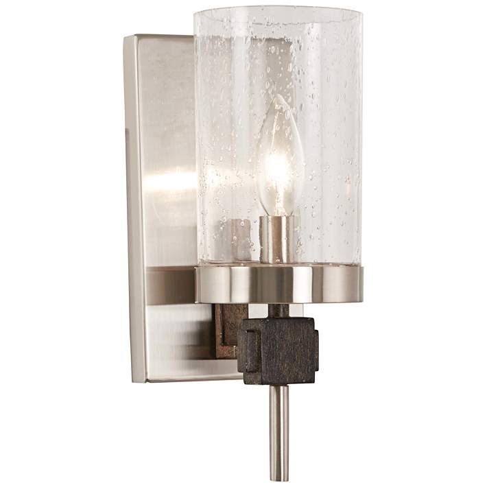 Bridlewood 11 1 4 High Brushed Nickel Wall Sconce 47g95 Lamps Plus - Bath Wall Sconces Brushed Nickel