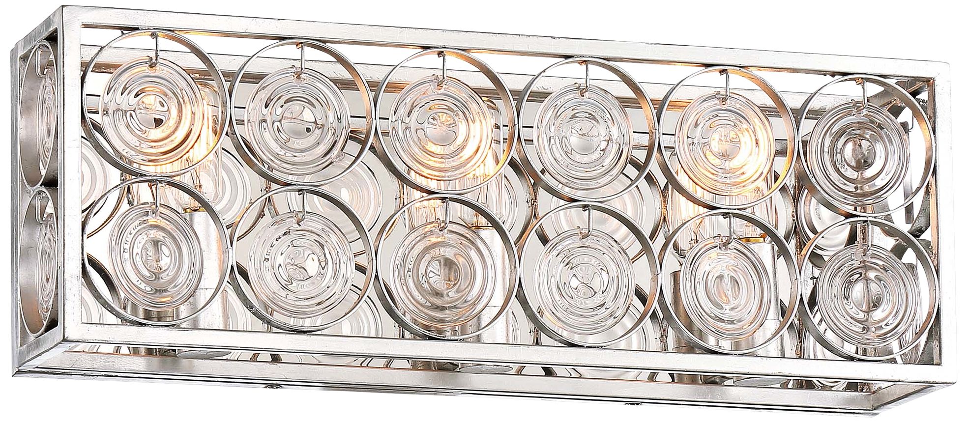 Culture Chic 18 3/4" Wide Catalina Silver Bath Light