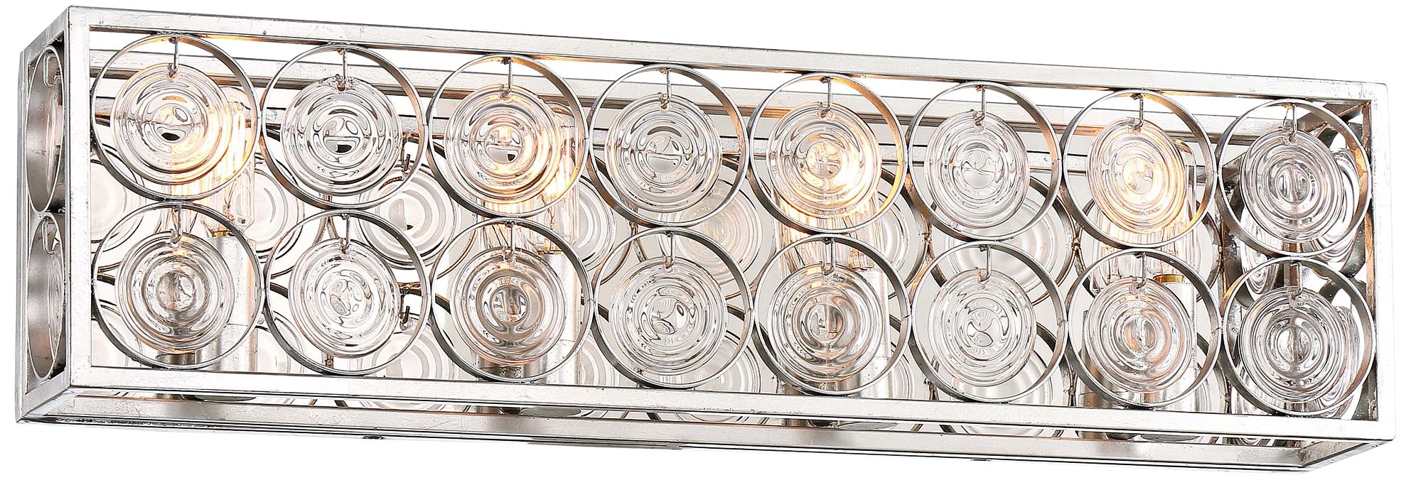 Culture Chic 24 3/4" Wide Catalina Silver Bath Light