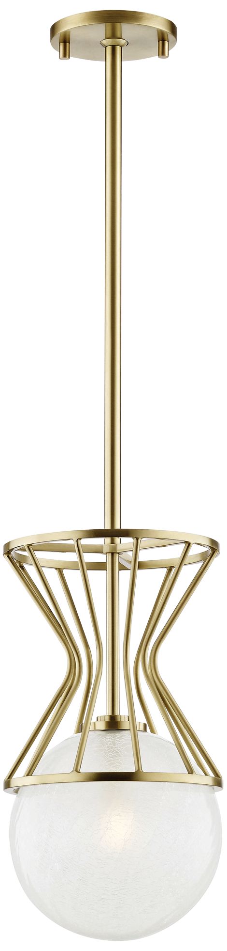 Mitzi Petra 7 3/4" Wide Aged Brass Mini Pendant