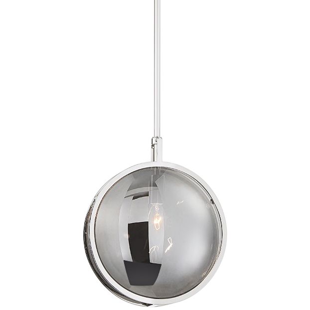 Eurofase Havendale 9 3/4" Wide Nickel Sphere Mini Pendant