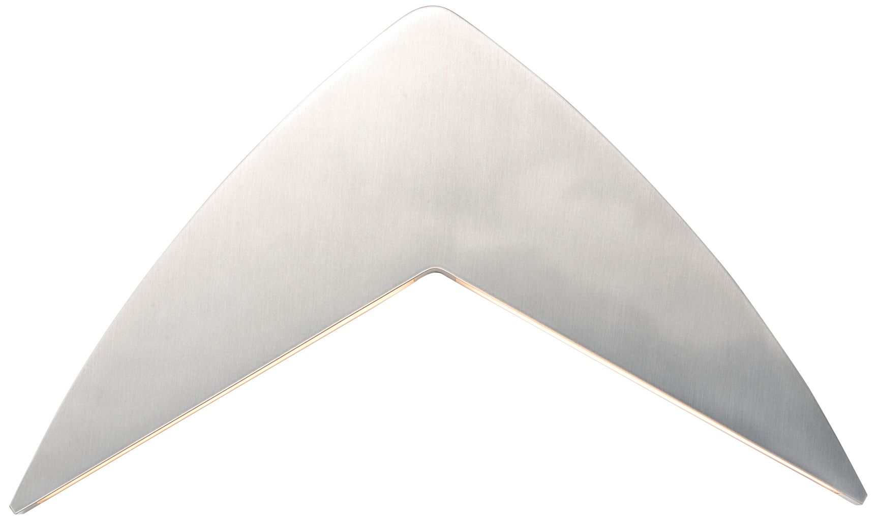 ET2 Alumilux 9 1/4"H Satin Aluminum LED Outdoor Wall Light