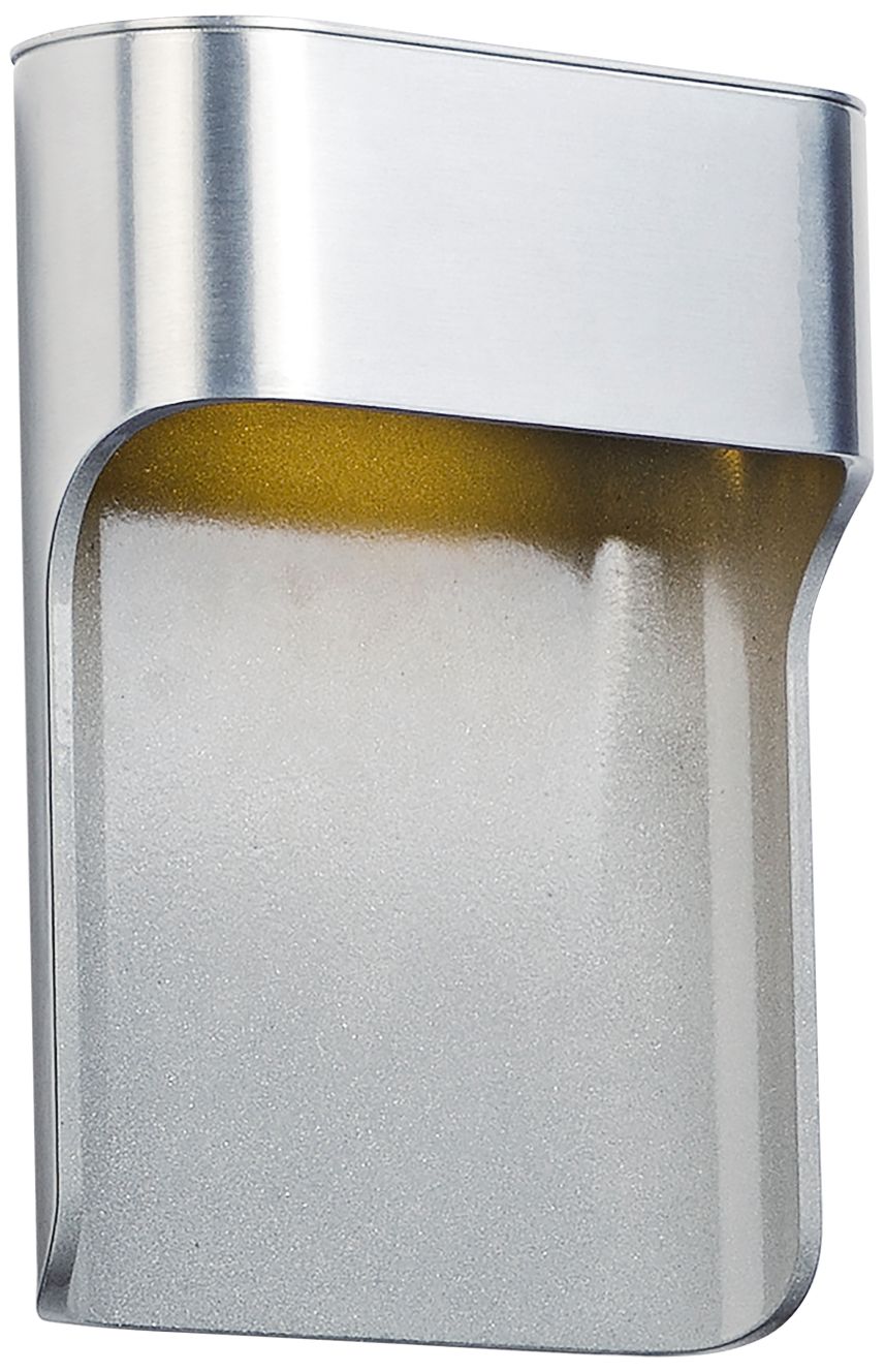ET2 Alumilux 7 3/4"H Satin Aluminum LED Outdoor Wall Light