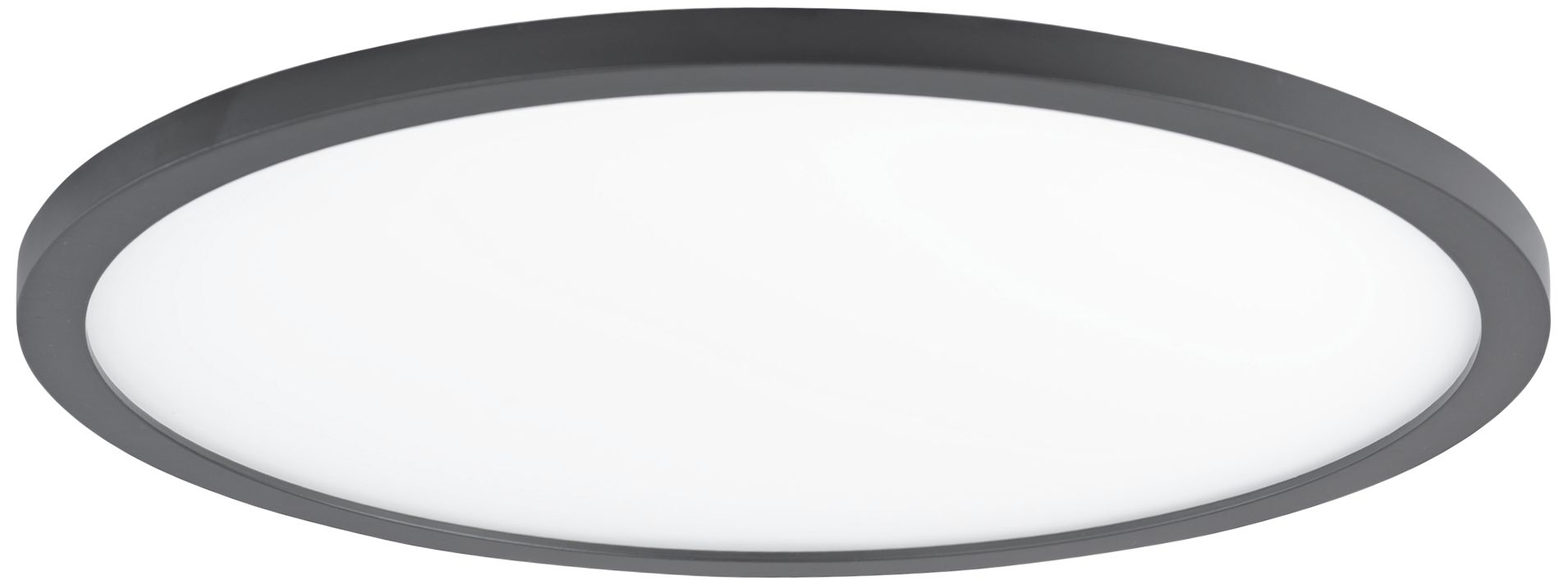 Maxim Wafer 15 Wide Bronze 3000k Led Round Ceiling Light