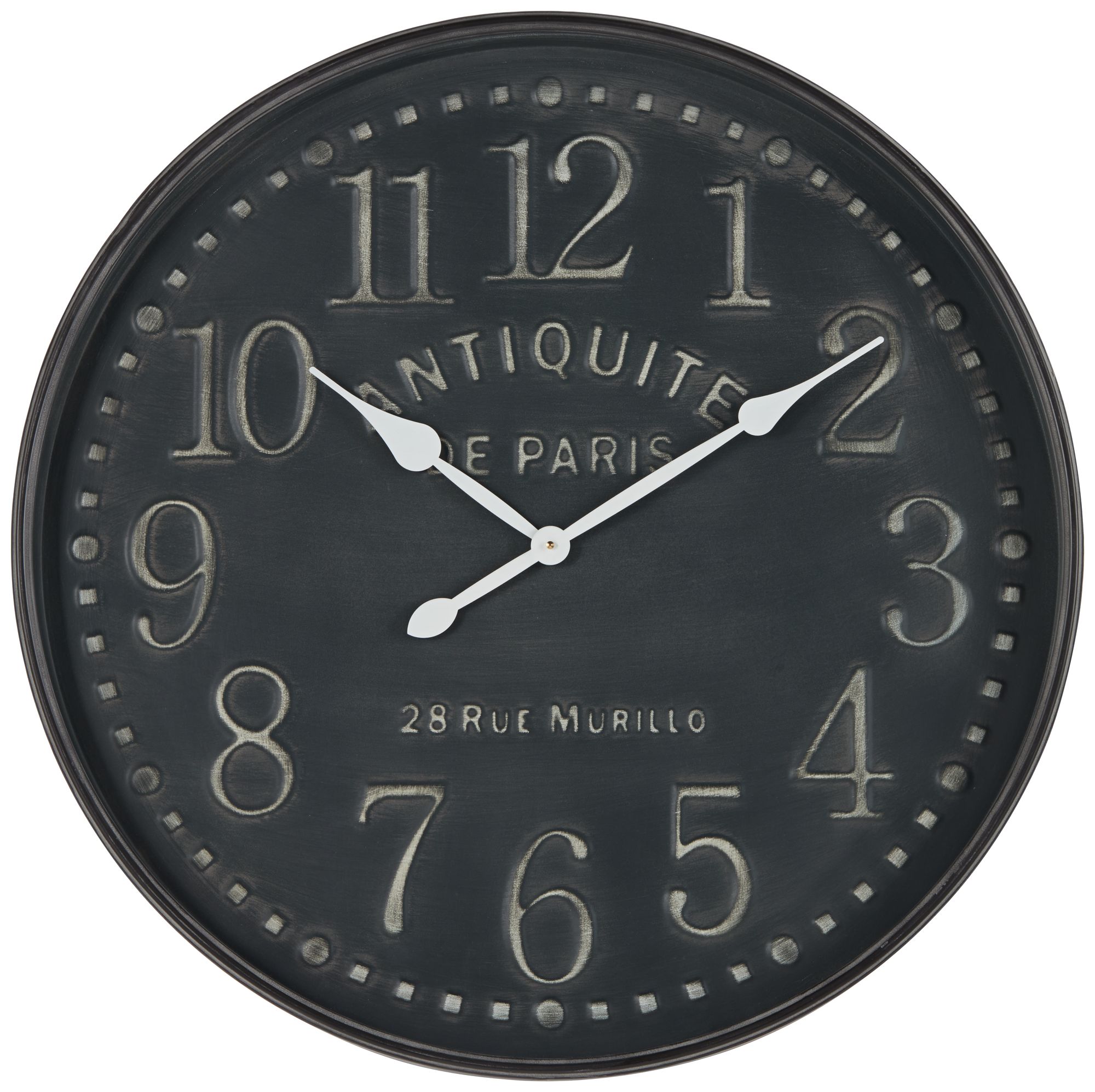 Grand Hotel 31 1/2" Wide Antiquite De Paris Wall Clock