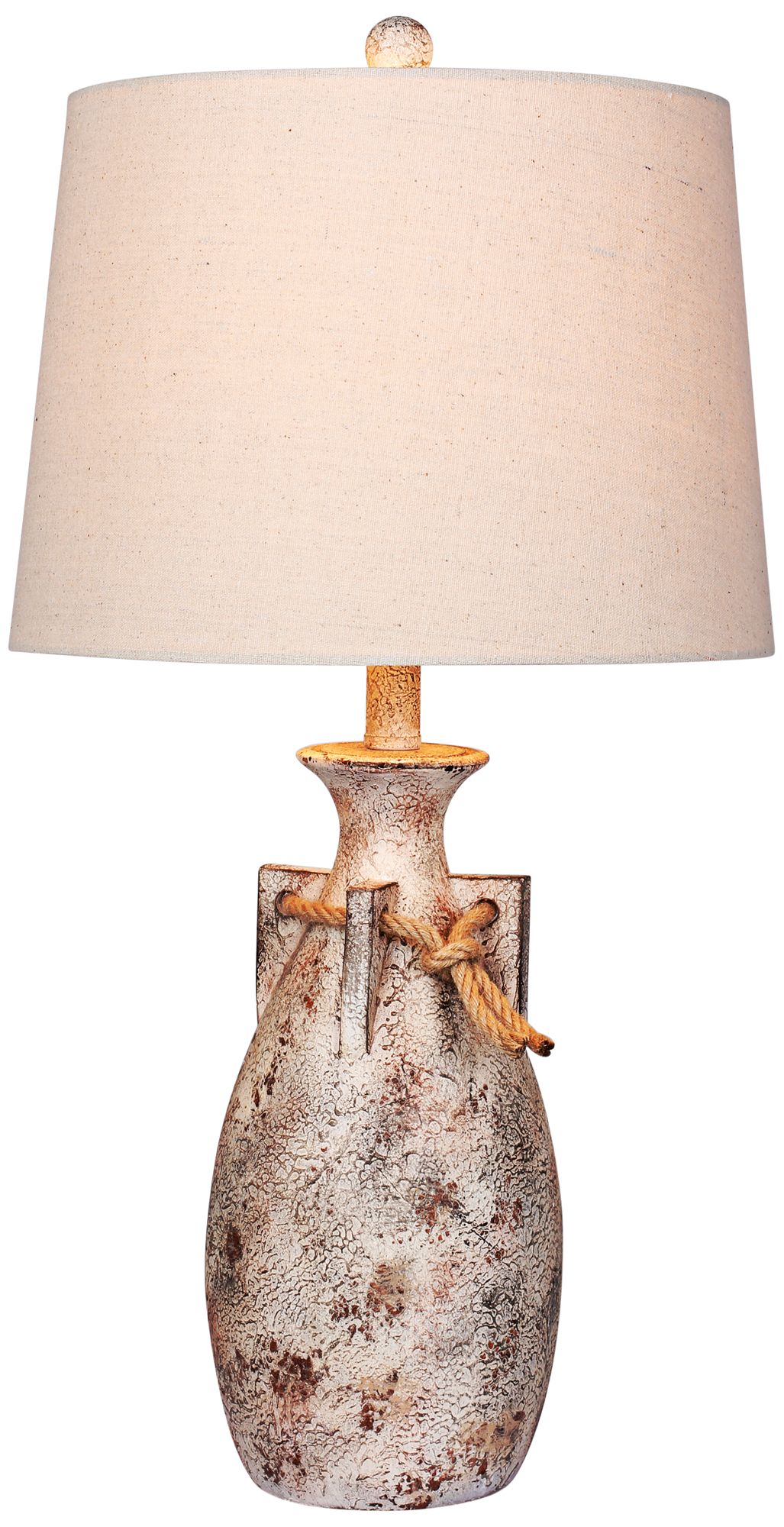 Layla Antique White Jug Table Lamp 47R48 Lamps Plus