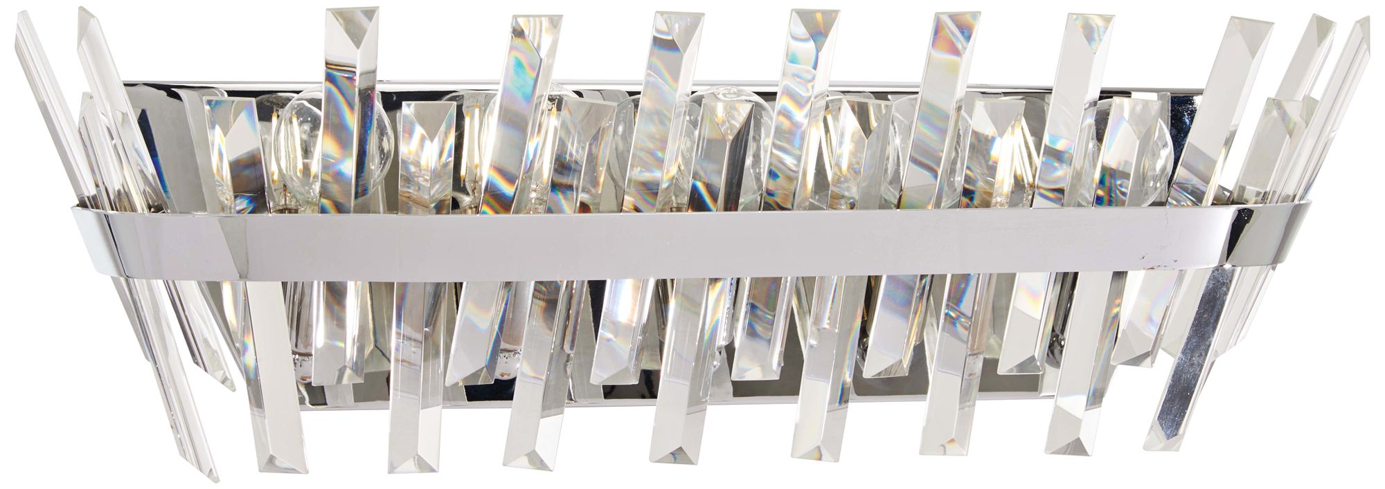 Echo Radiance 24" Wide Chrome Bath Light