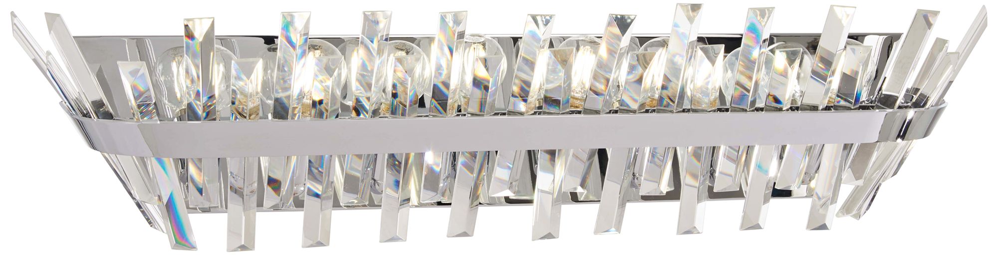 Echo Radiance 30 1/2" Wide Chrome Bath Light