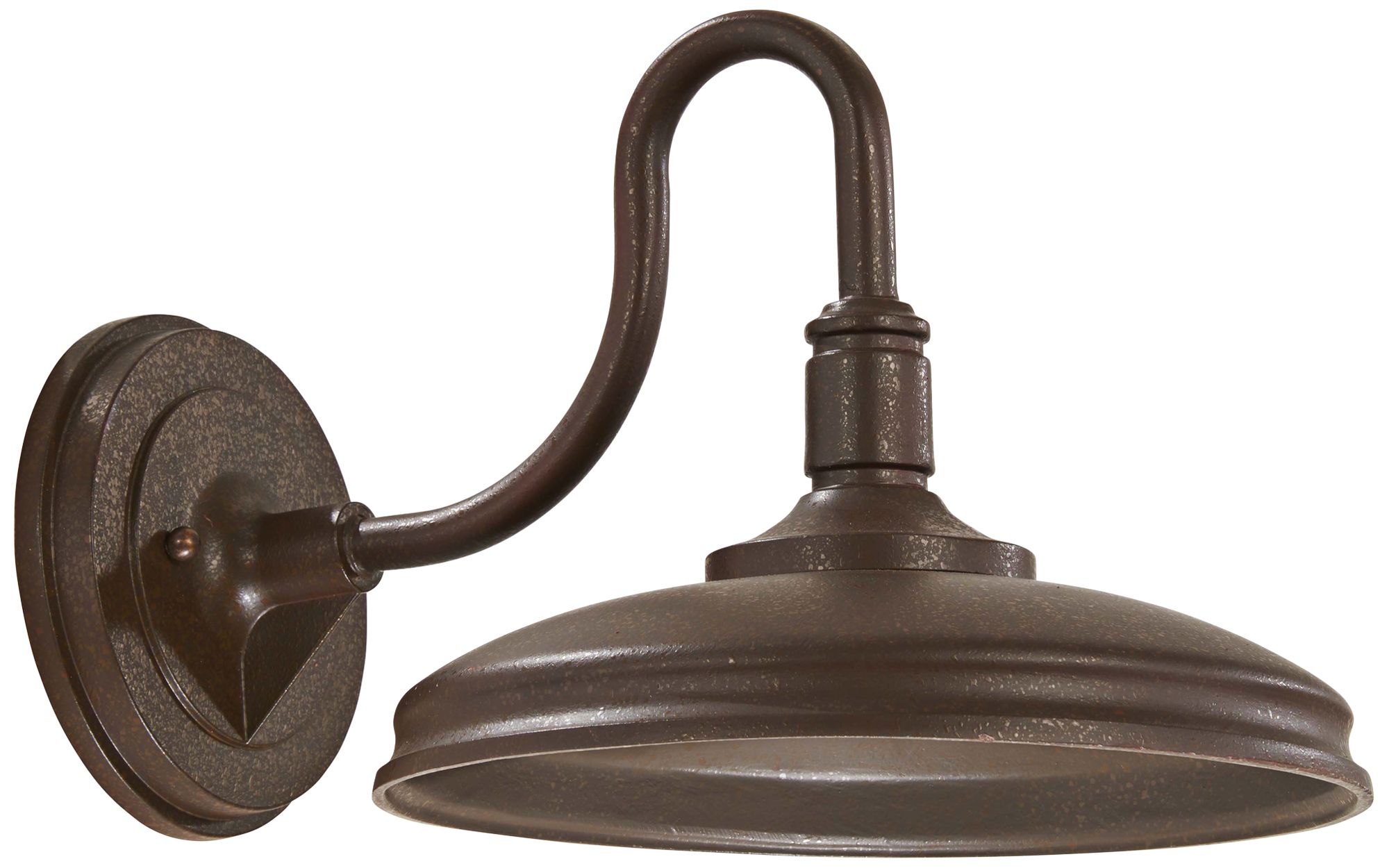 Harbison 8 3/4" High Textured Bronze LED Outdoor Wall Light