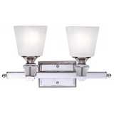 Deluxe Collection 18&quot; Wide Two Light Bathroom Fixture