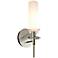 Sonneman Candle 14 1/2" High Satin Nickel Wall Sconce