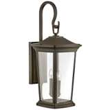 Hinkley Bromley 30&quot;H Bronze 3-Light LED Outdoor Wall Light