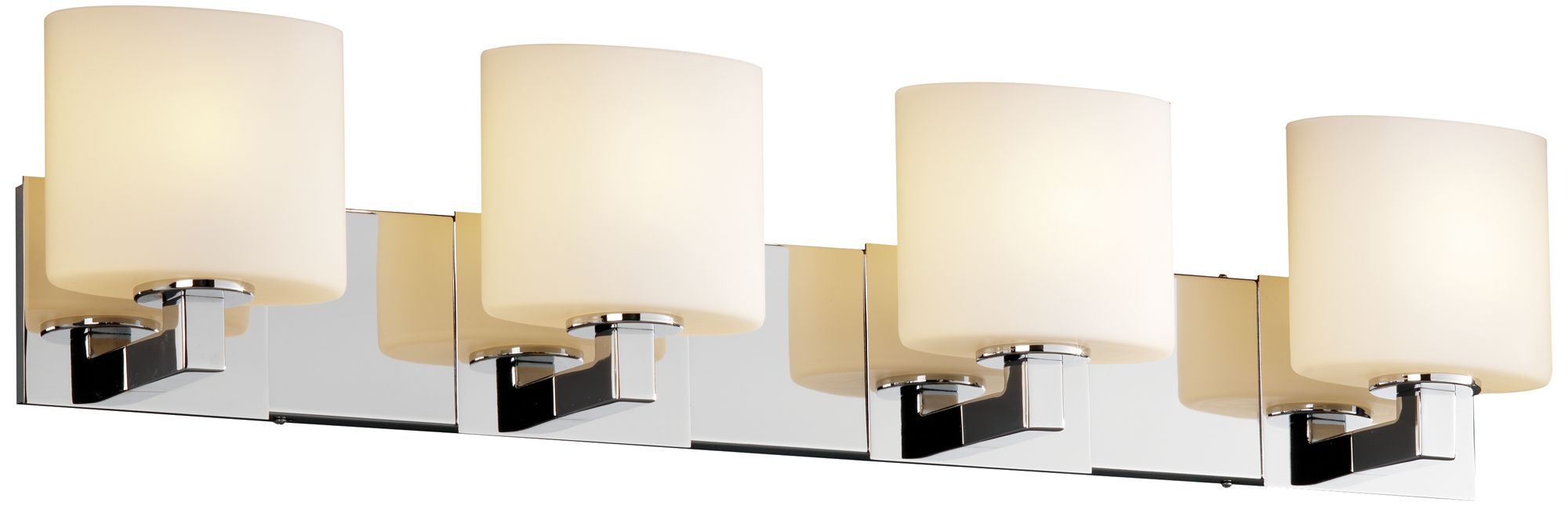 Justice Fusion 33 1/4" Wide Chrome Bathroom Light