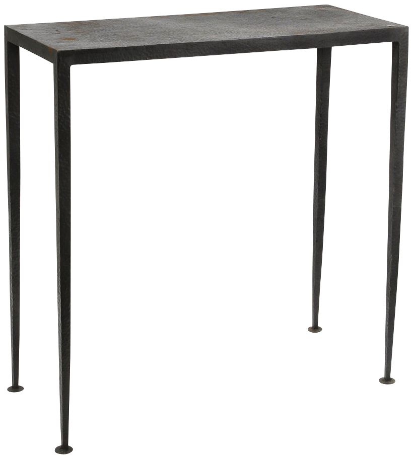 Arteriors Home Hogan Hammered Iron Console Table