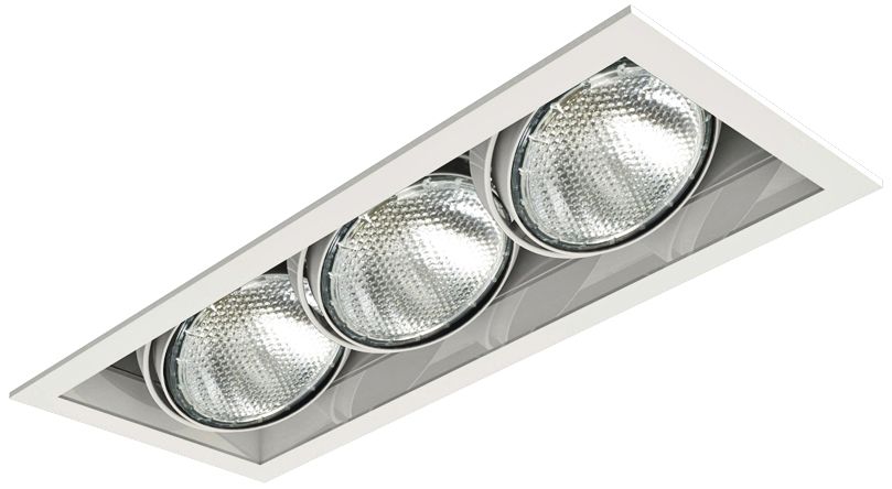 Eurofase White Triple Par 20 Recessed Light