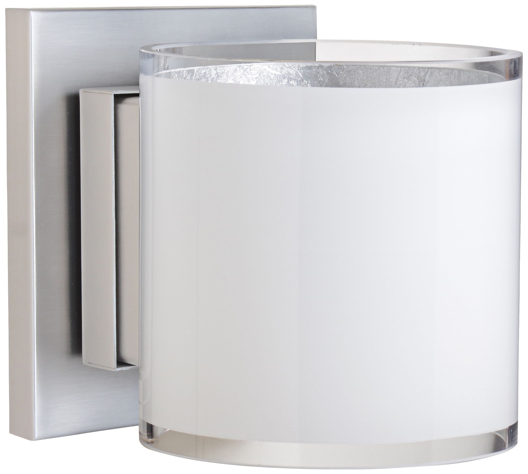 Besa Pogo 5 1/2" High White Sconce