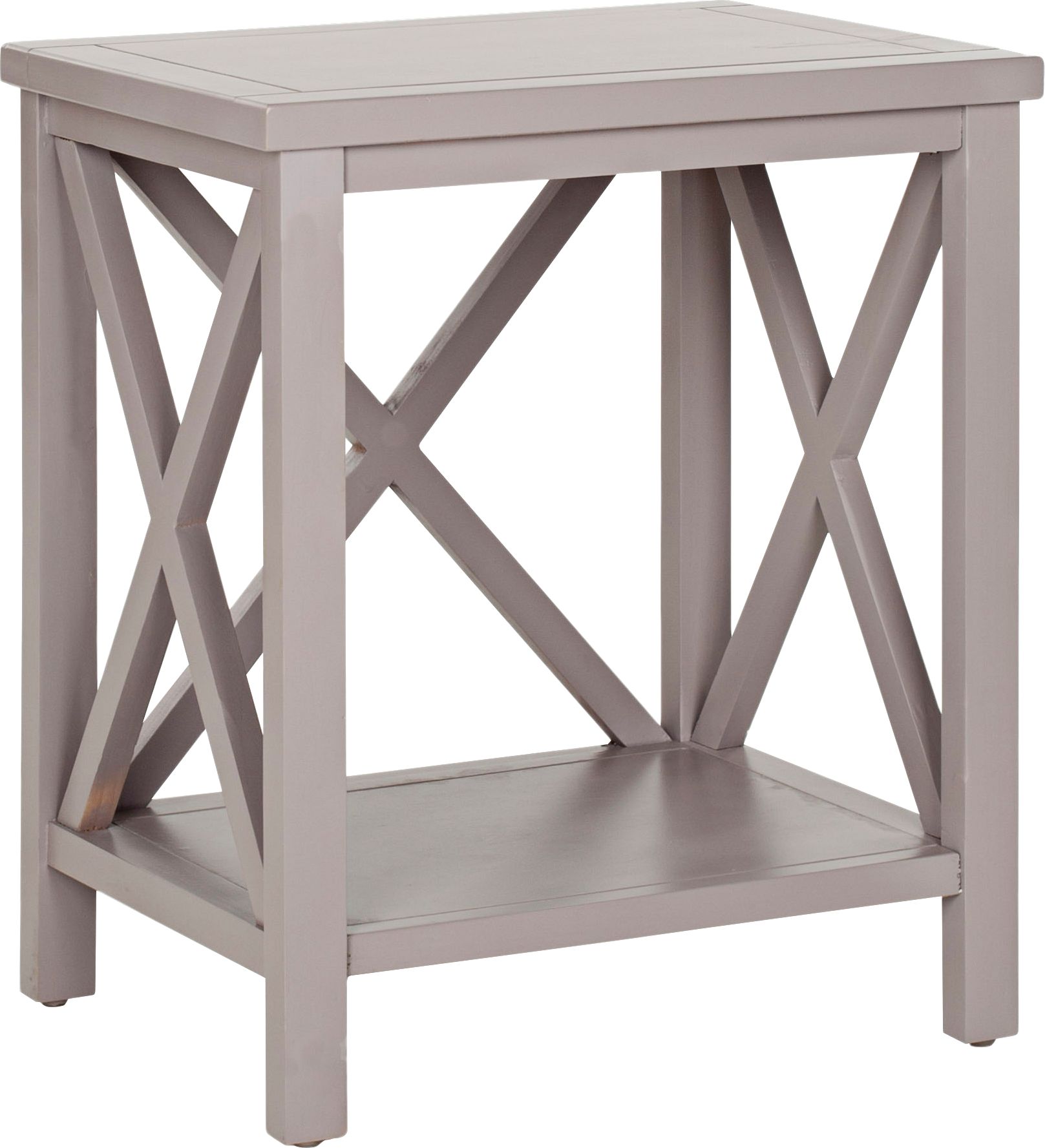 Delaina 18" Wide Gray Wood End Table 4M184 Lamps Plus