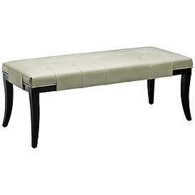 Leather Benches Seating Lamps Plus
