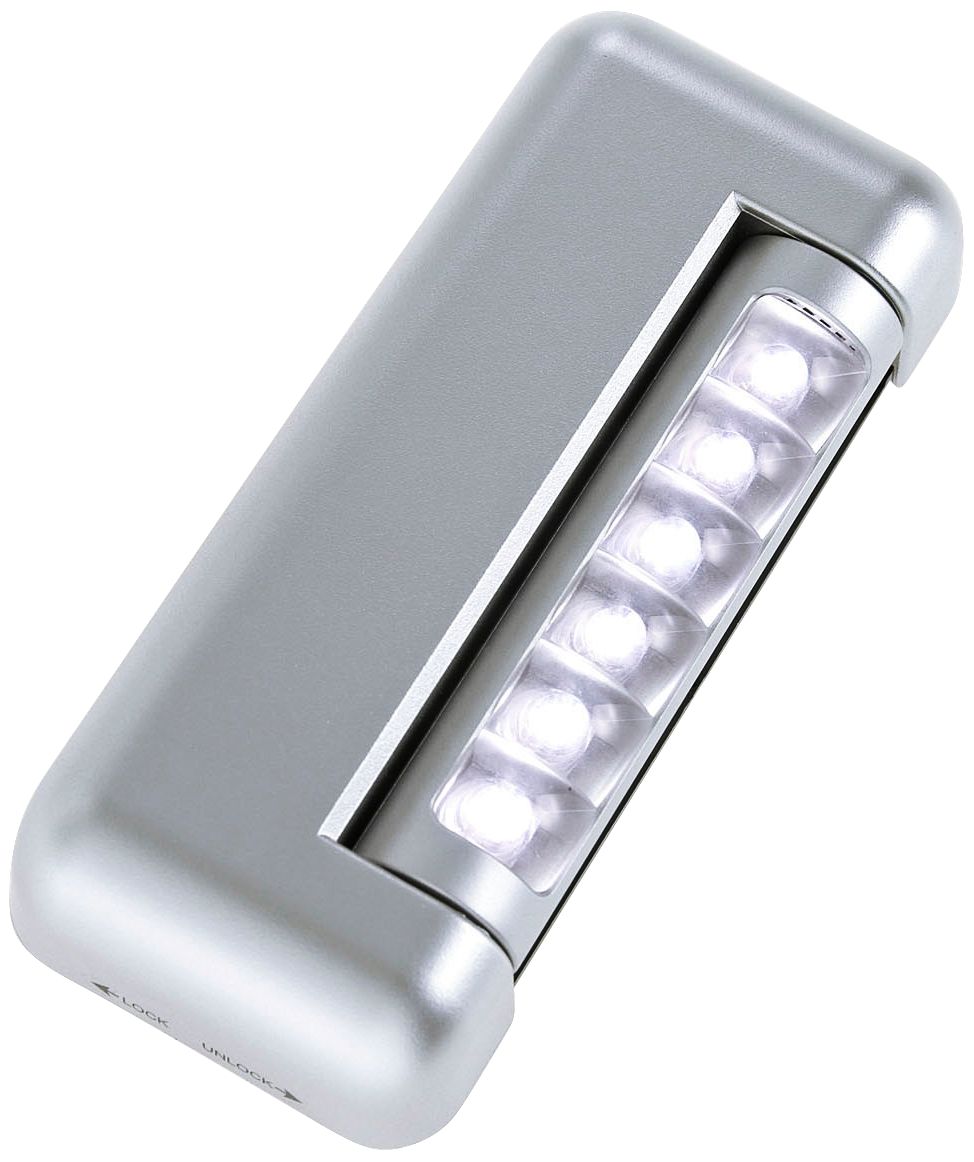 Fulcrum Futura 6-LED Silver Under Cabinet Light