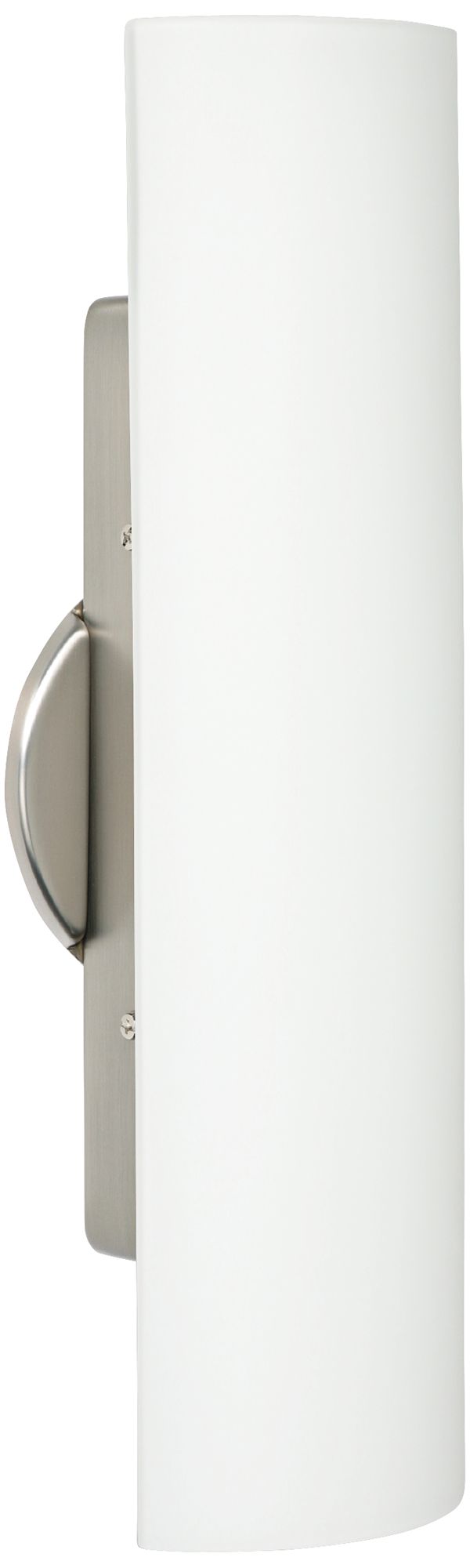 Besa Darci 15 1/2" High Satin Nickel Sconce