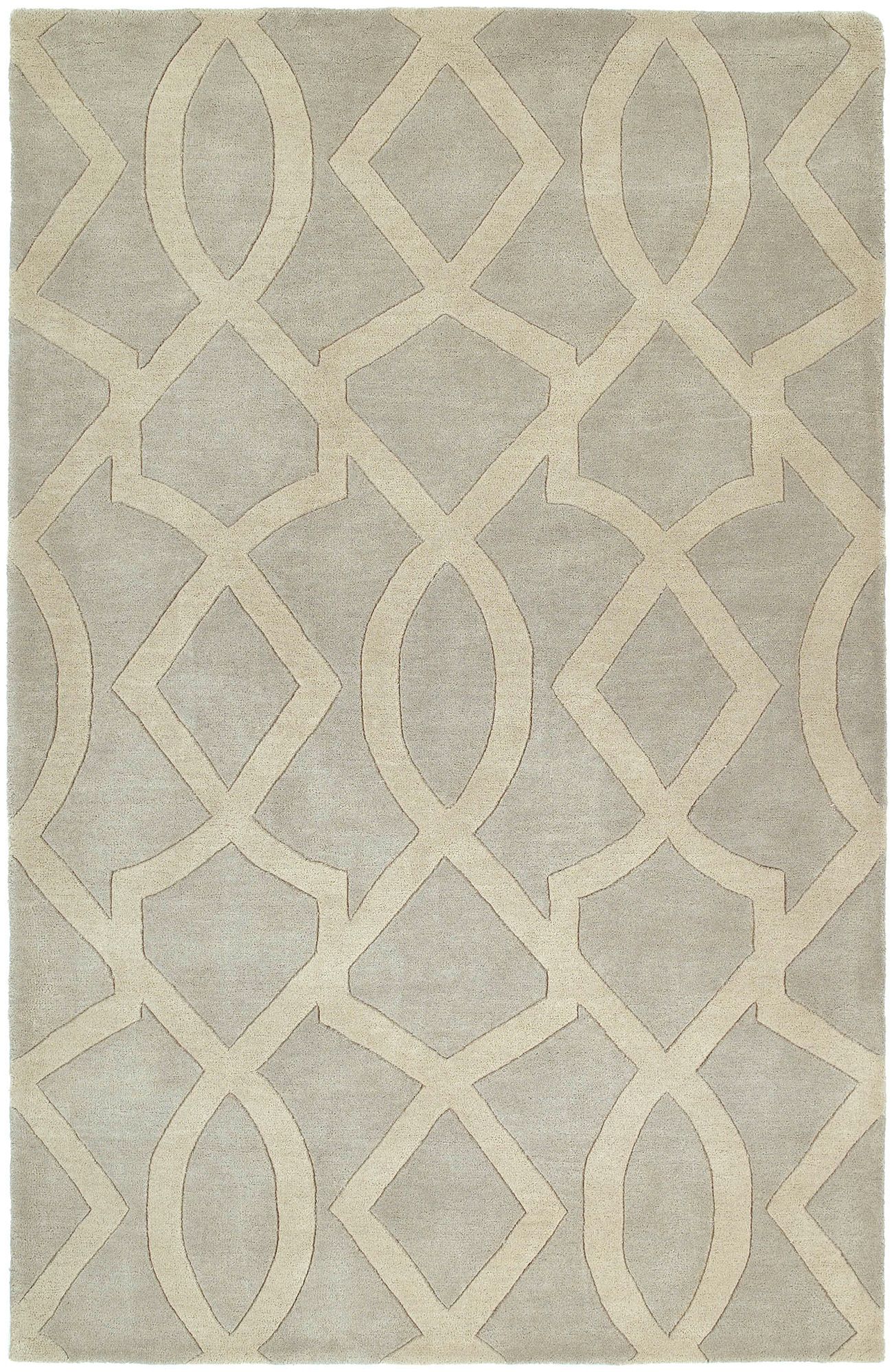 Kaleen Astronomy 3403-68 Galileo Graphite Wool Area Rug 