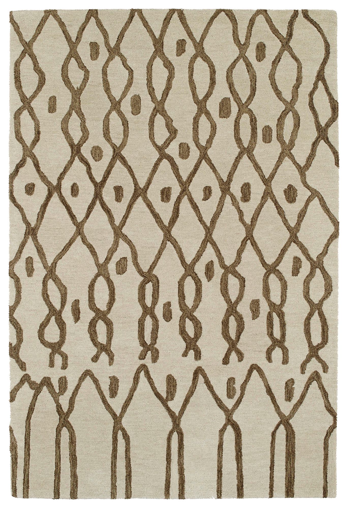 Kaleen Casablanca CAS06-01 Ivory Wool Area Rug 