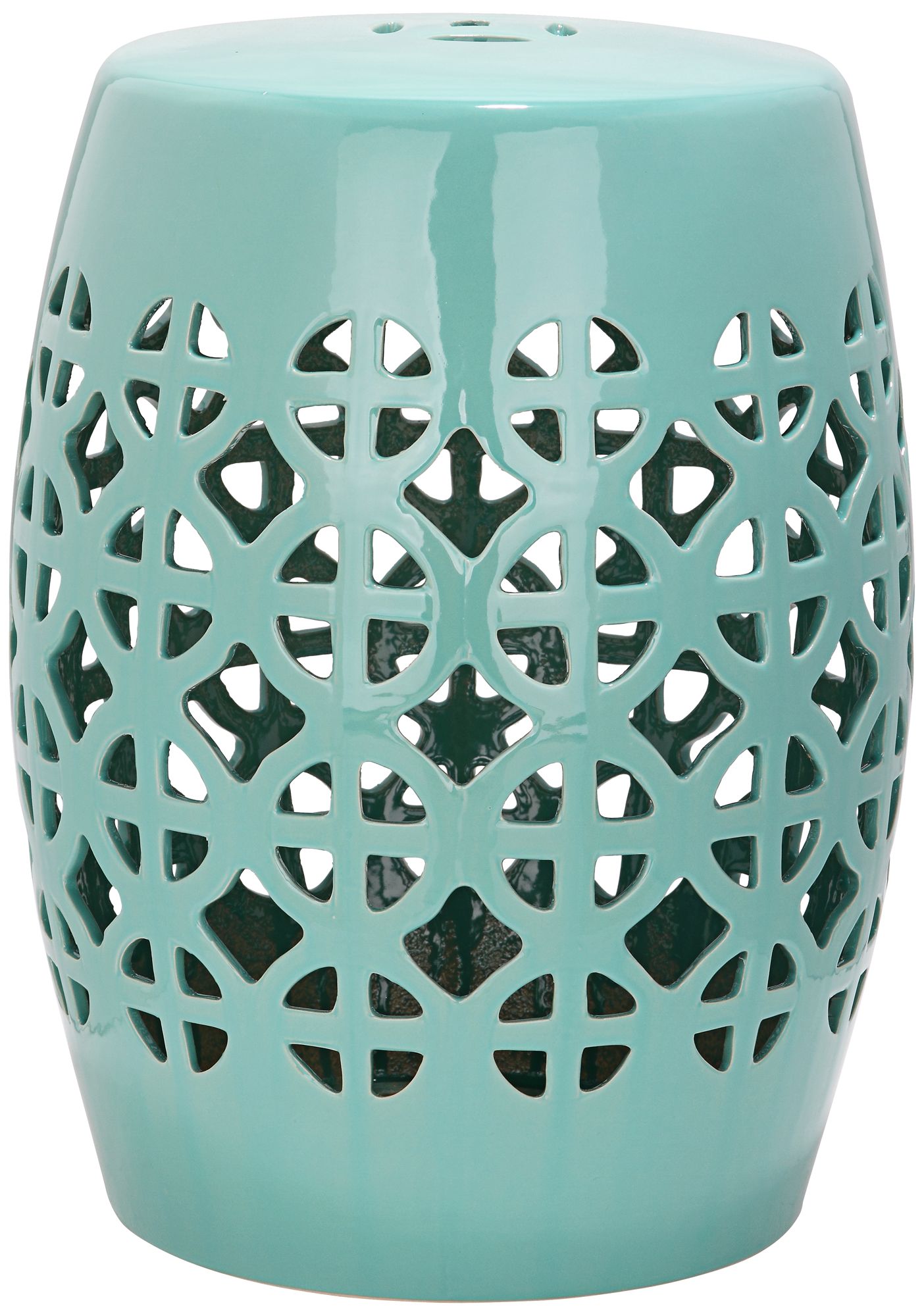 Safavieh Circle Lattice Robbins Egg Blue Ceramic Accent
