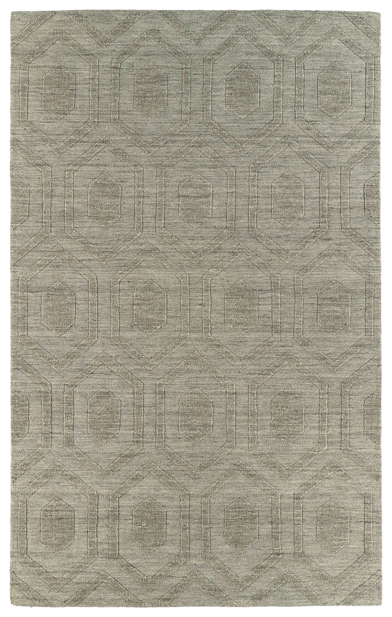 Kaleen Imprints Modern IPM01-82 Brown Hexagon Rug