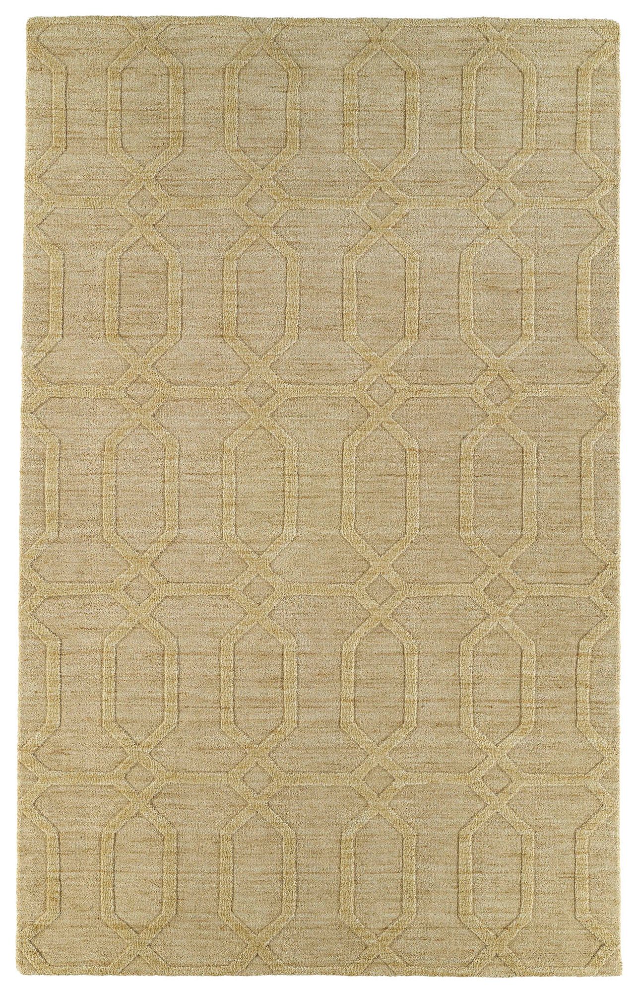 Kaleen Imprints Modern IPM03-28 Yellow Area Rug