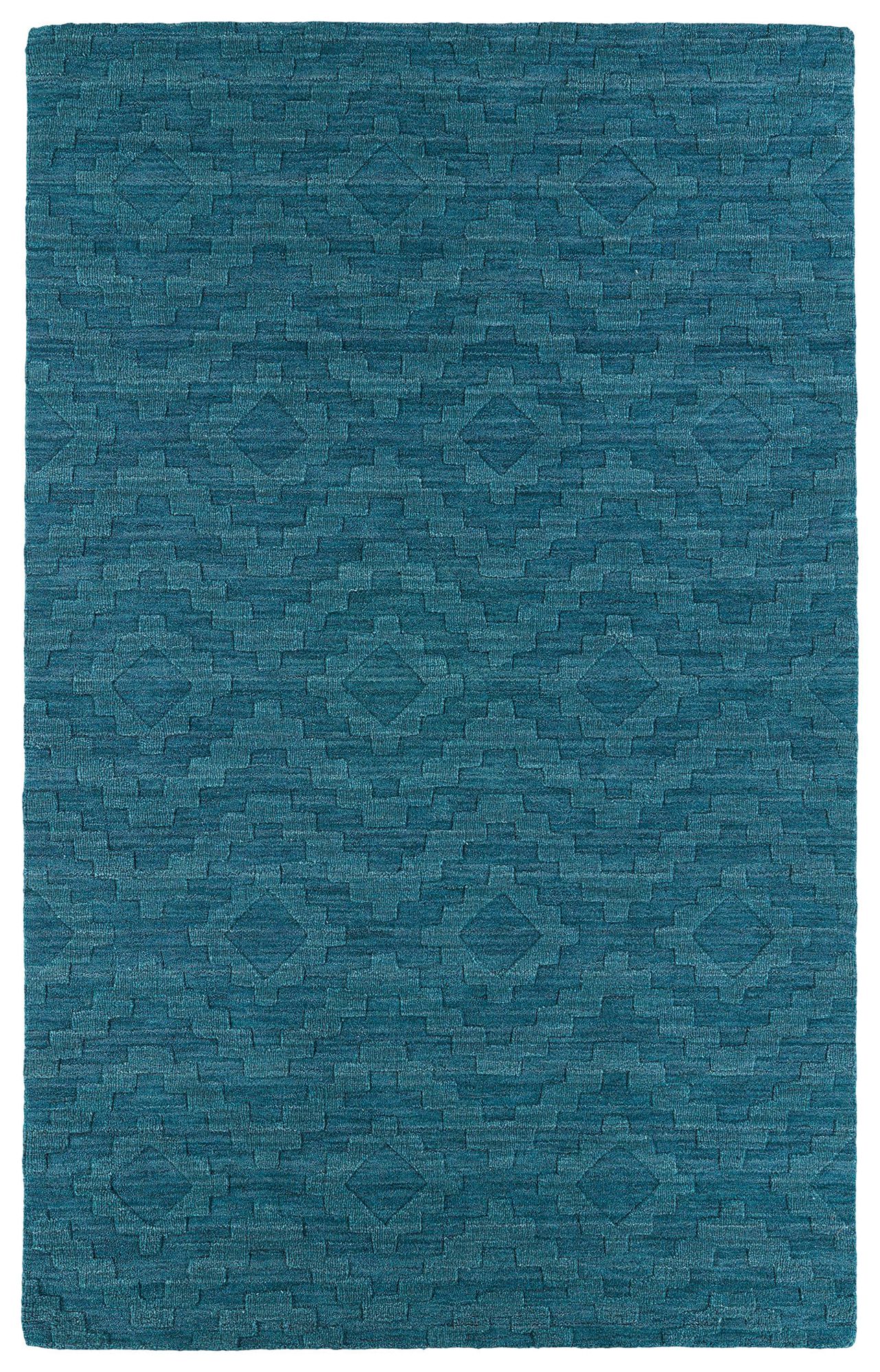 Kaleen Imprints Modern IPM04-78 Turquoise Rug