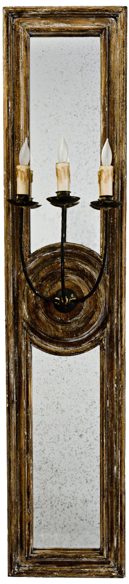 Regina Andrew Design Three Arm 40" High Mirror Wall Sconce 4R155