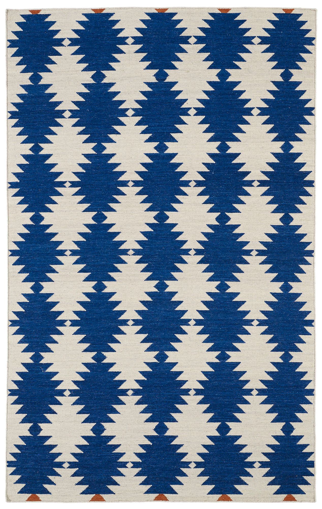 Kaleen Nomad NOM02-22 Navy Wool Area Rug 