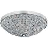 Maxim Glimmer 15&quot; Wide Silver Ceiling Light