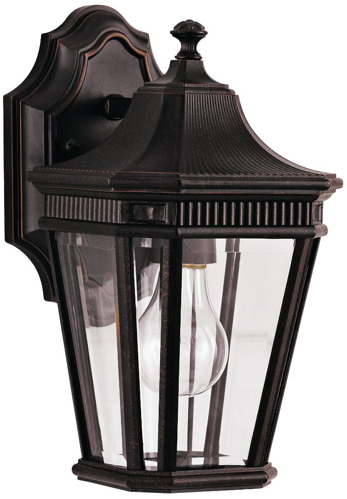 Cotswold Lane 11 1/2"H Grecian Bronze Outdoor Wall Light