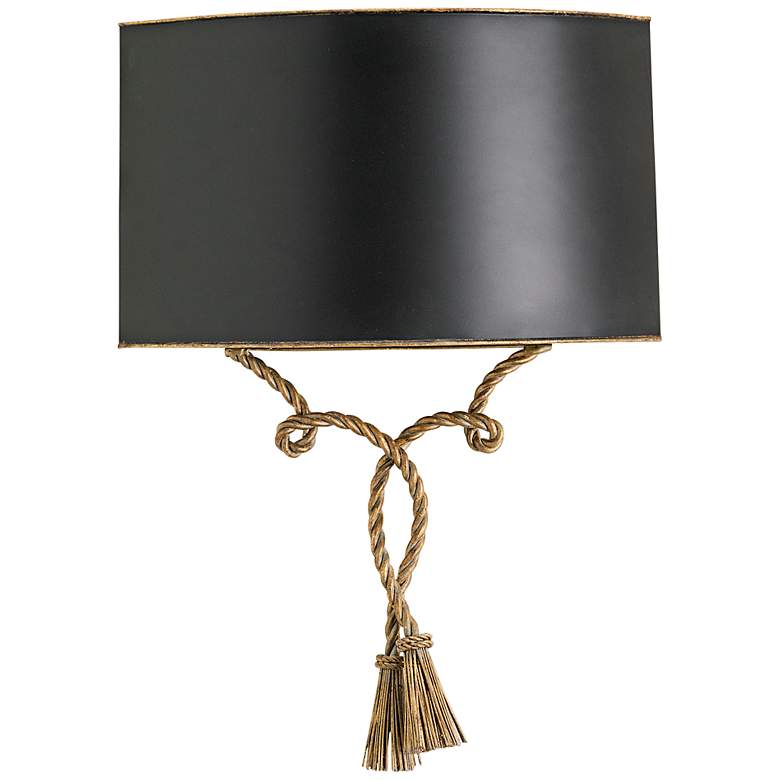 Currey and Company Baron 24&quot; High Gold Wall Sconce